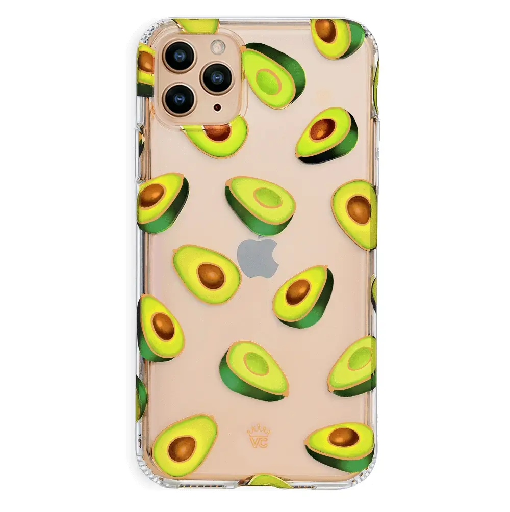 Avocado Clear iPhone Case - Image 37