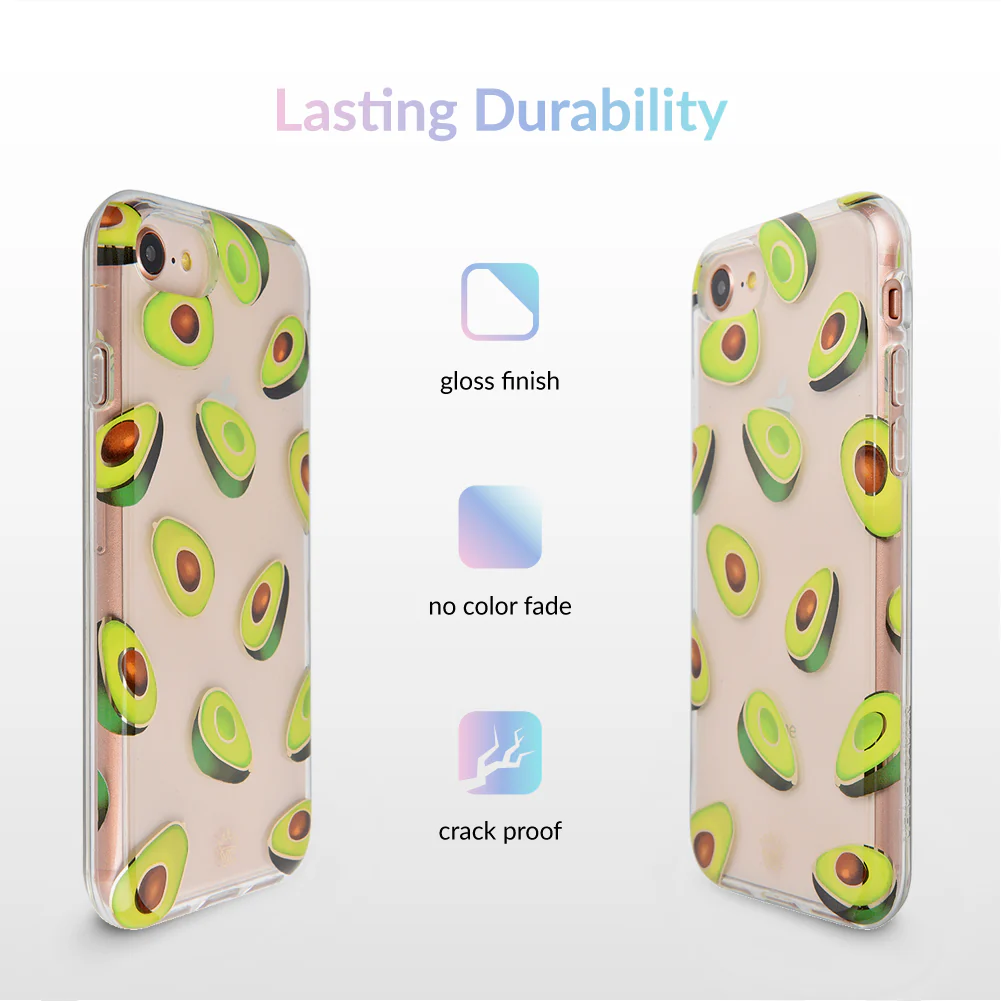 Avocado Clear iPhone Case - Image 5