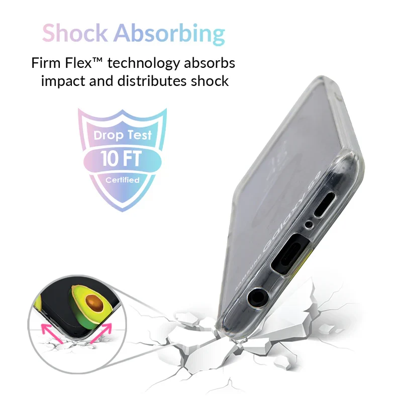 Avocado Clear Samsung Galaxy Case - Image 10
