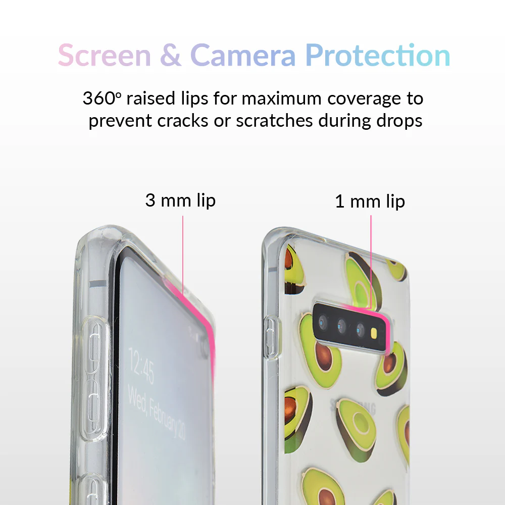 Avocado Clear Samsung Galaxy Case - Image 17