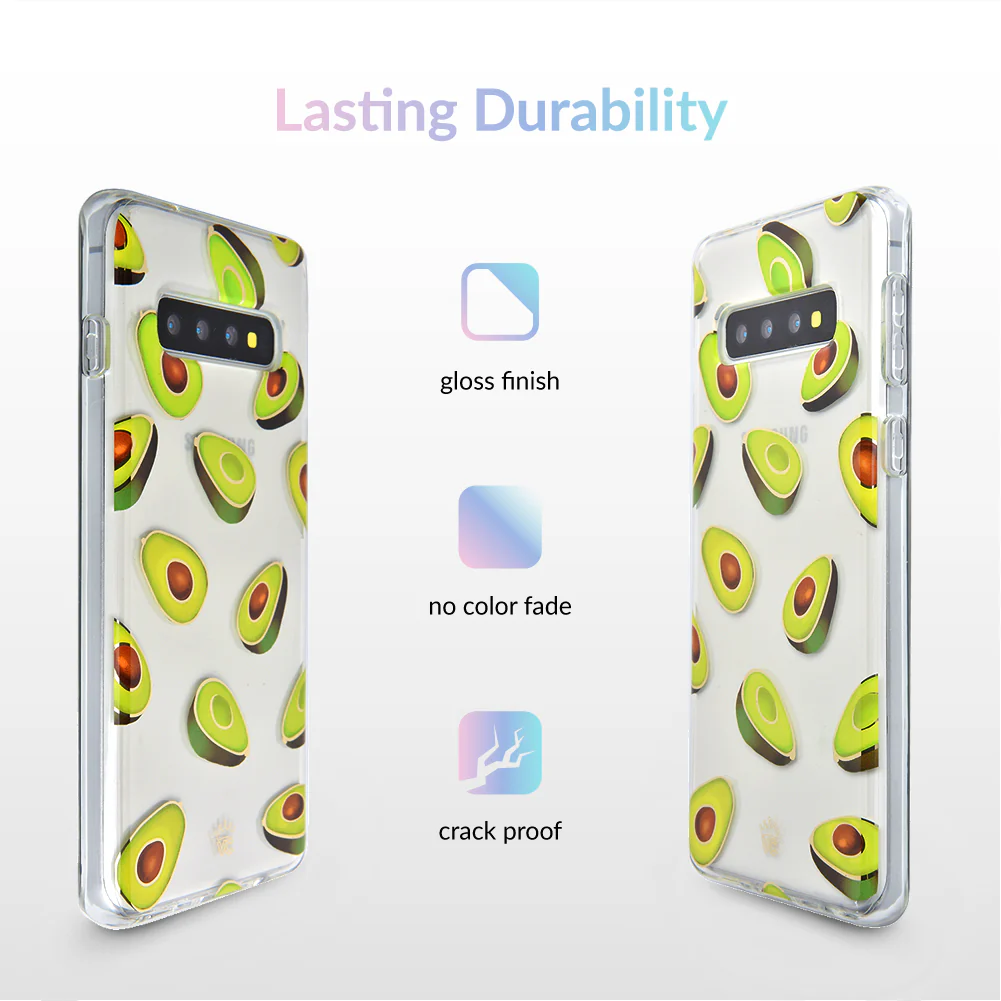 Avocado Clear Samsung Galaxy Case - Image 18