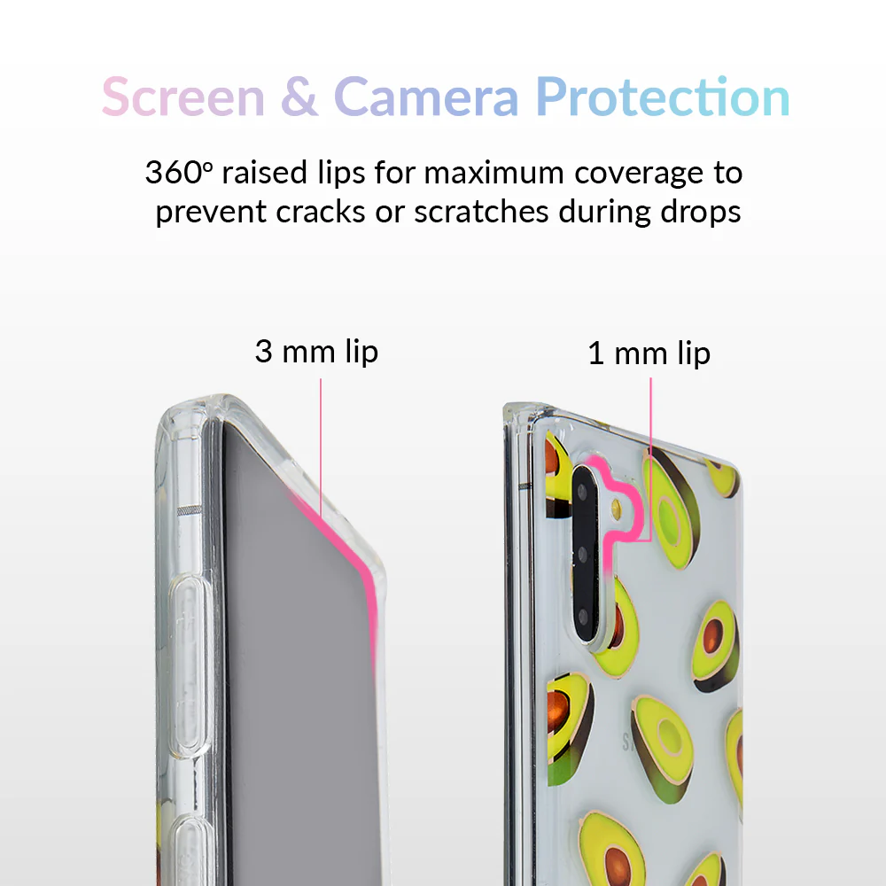 Avocado Clear Samsung Galaxy Case - Image 22