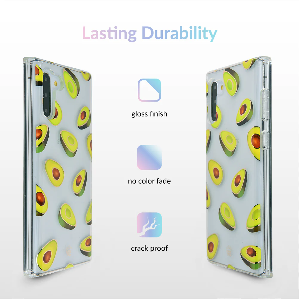 Avocado Clear Samsung Galaxy Case - Image 23