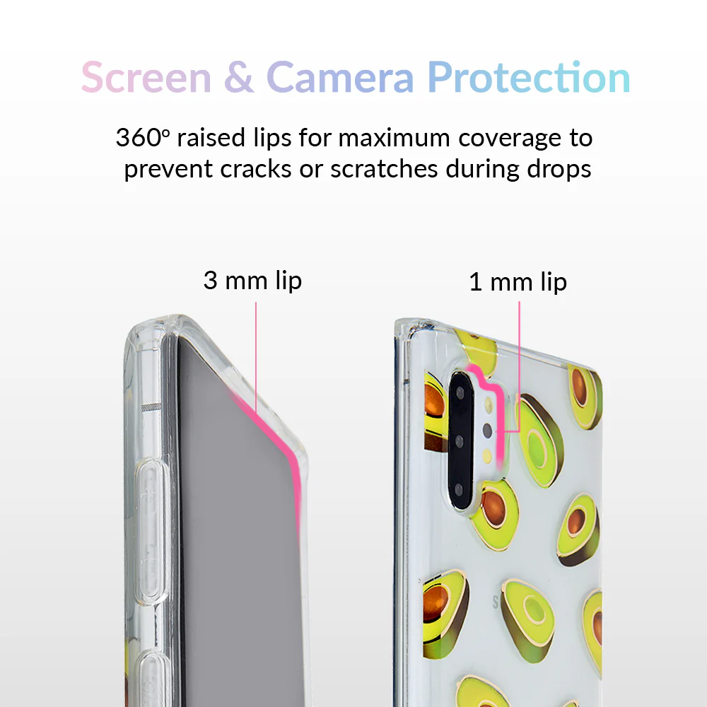Avocado Clear Samsung Galaxy Case - Image 27