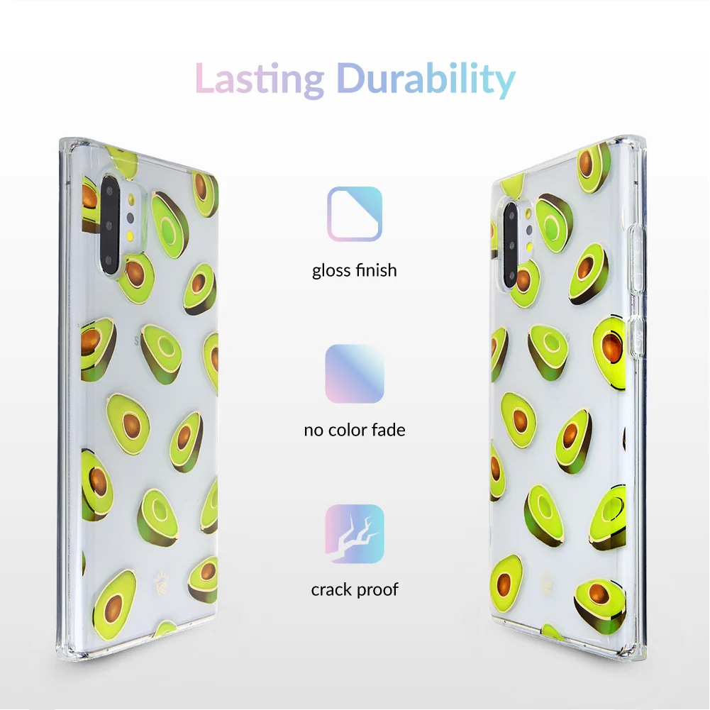 Avocado Clear Samsung Galaxy Case - Image 28