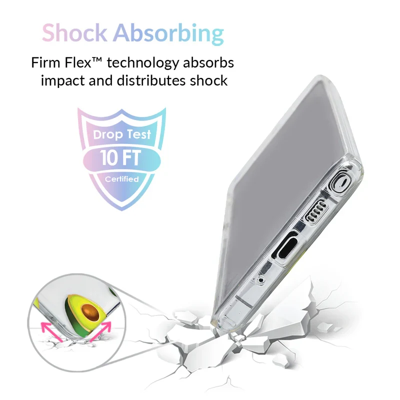 Avocado Clear Samsung Galaxy Case - Image 30