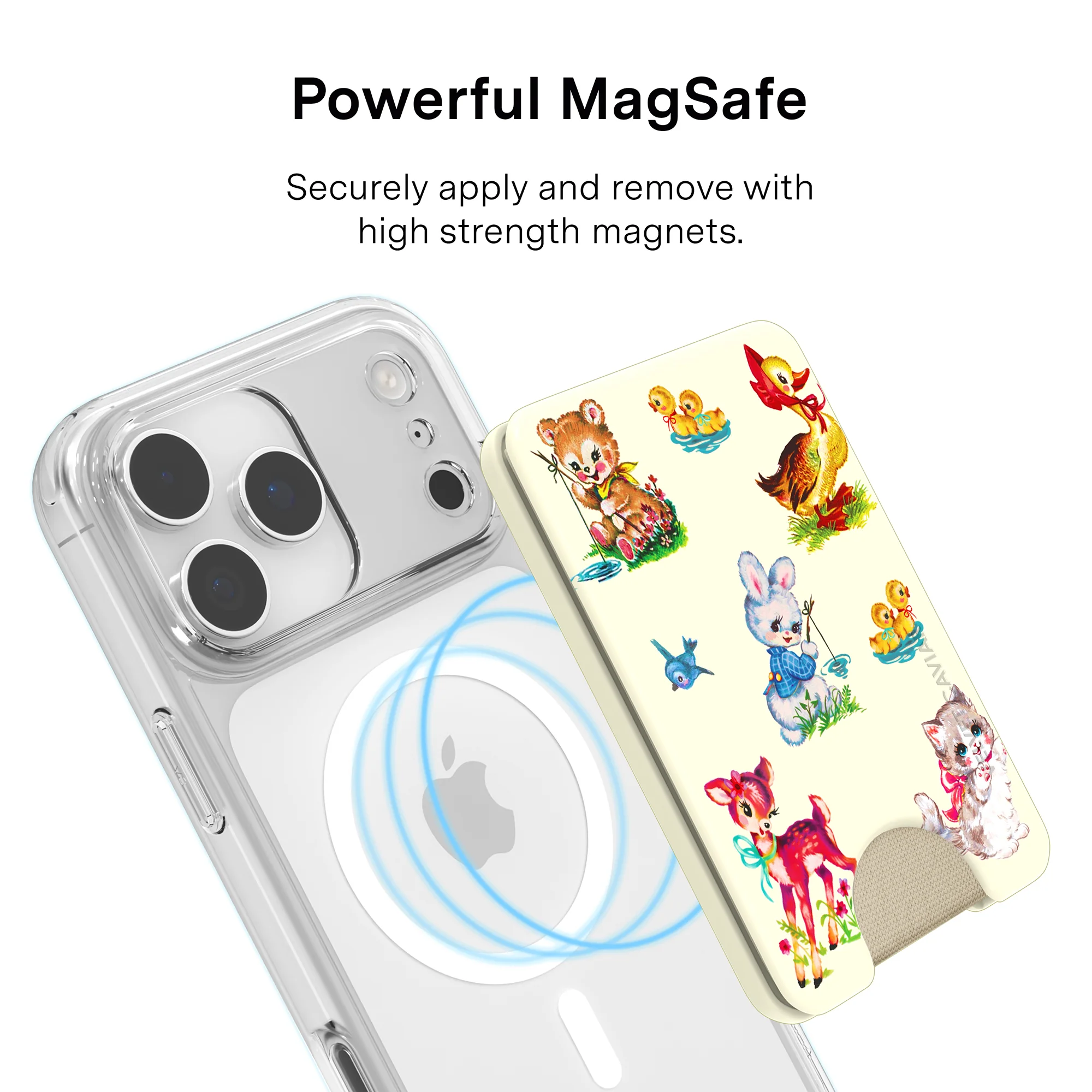 Baby Animals MagSafe Wallet - Image 3