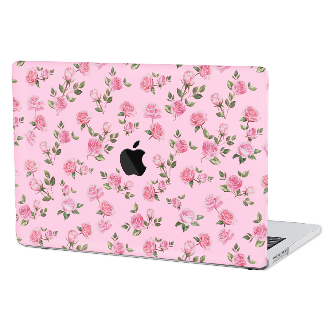 Baby Pink Roses MacBook Case - Image 13