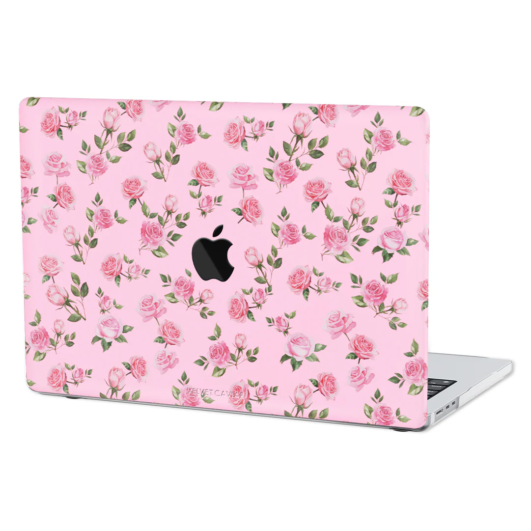 Baby Pink Roses MacBook Case - Image 25