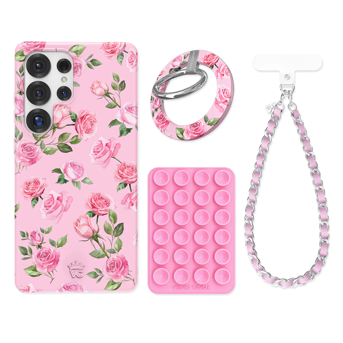 Baby Pink Roses Samsung Bundle Set - Image 3