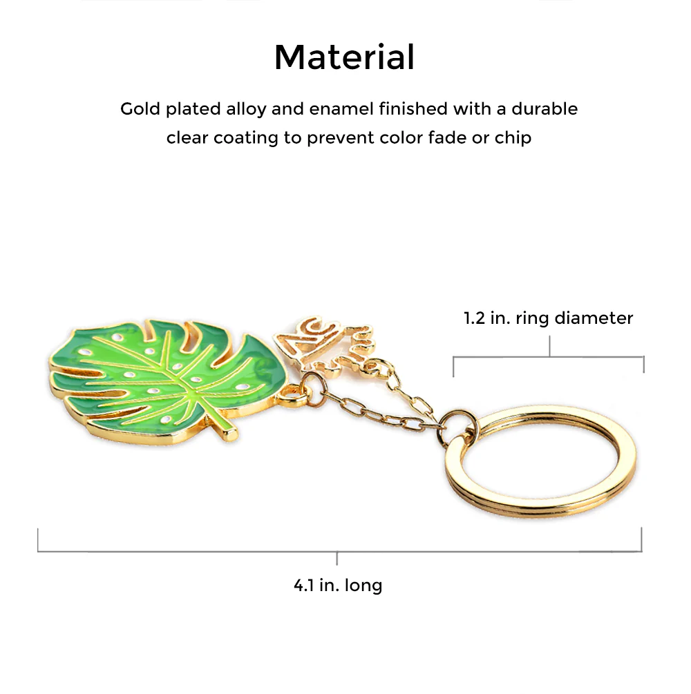 Banana Leaf Keychain - Image 4