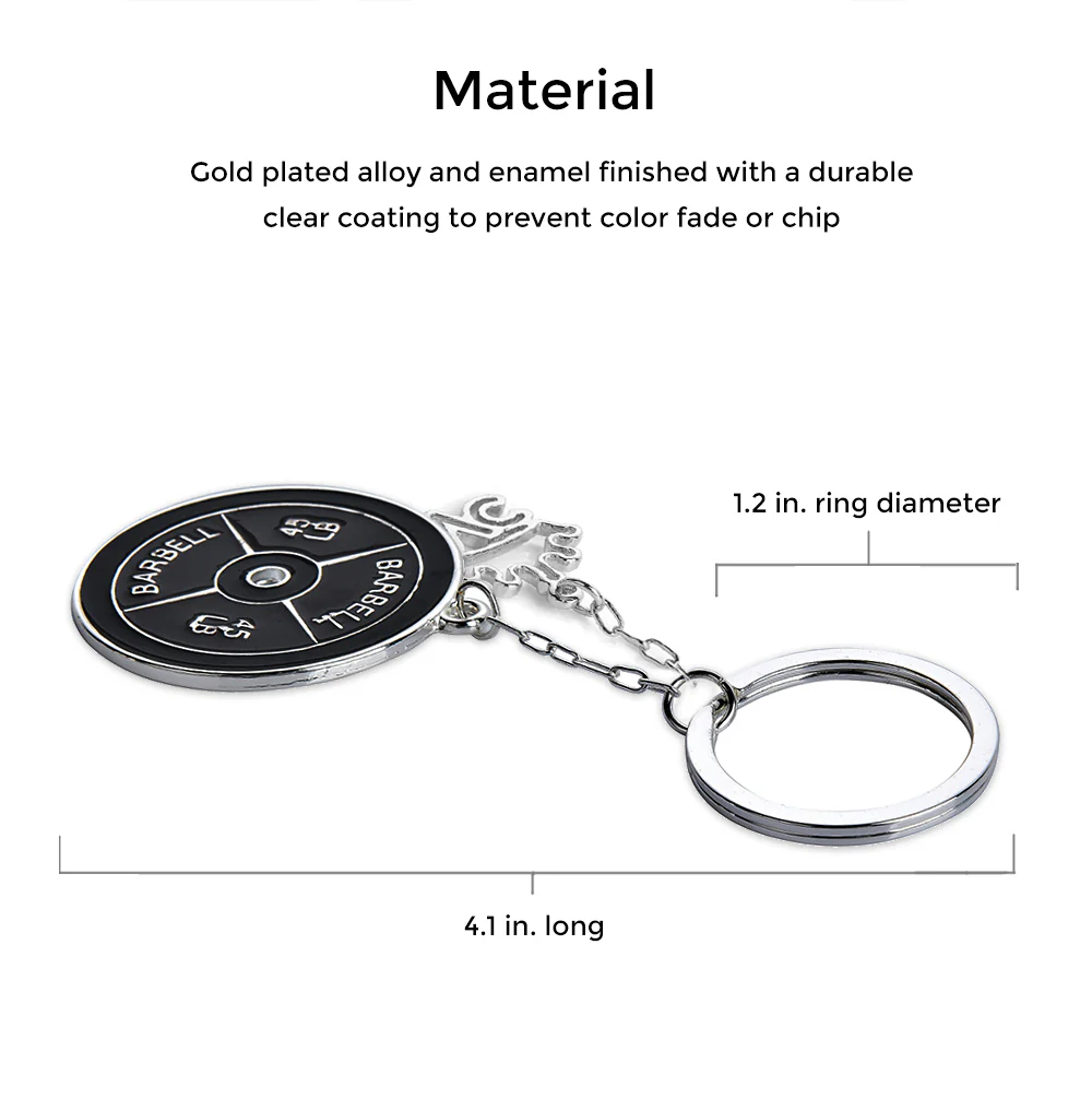 Barbell Keychain - Image 4