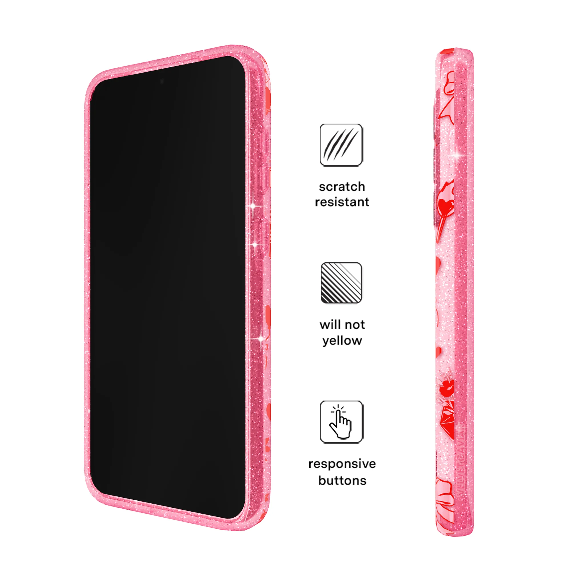 Be Mine Glitter Samsung Case - Image 20
