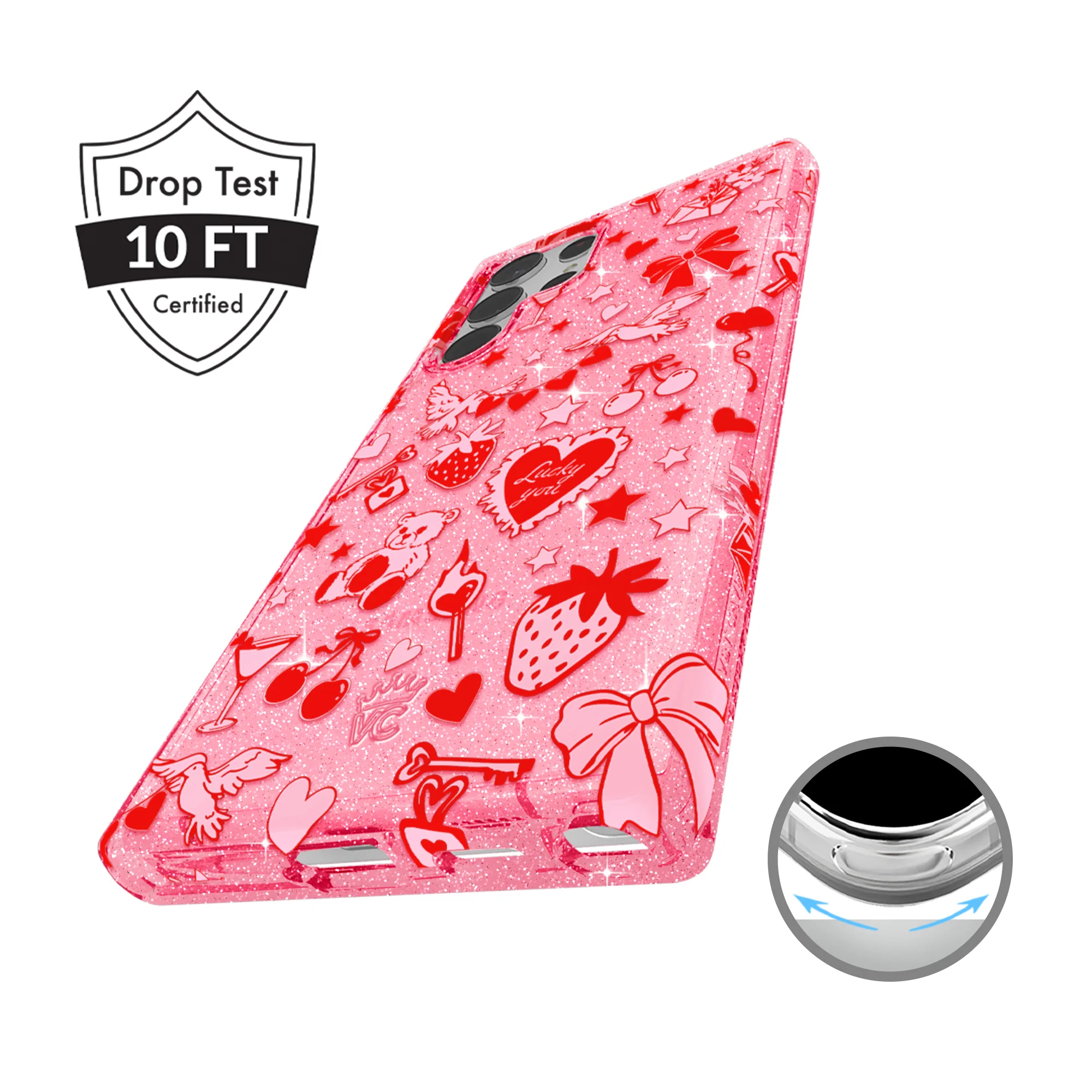 Be Mine Glitter Samsung Case - Image 27