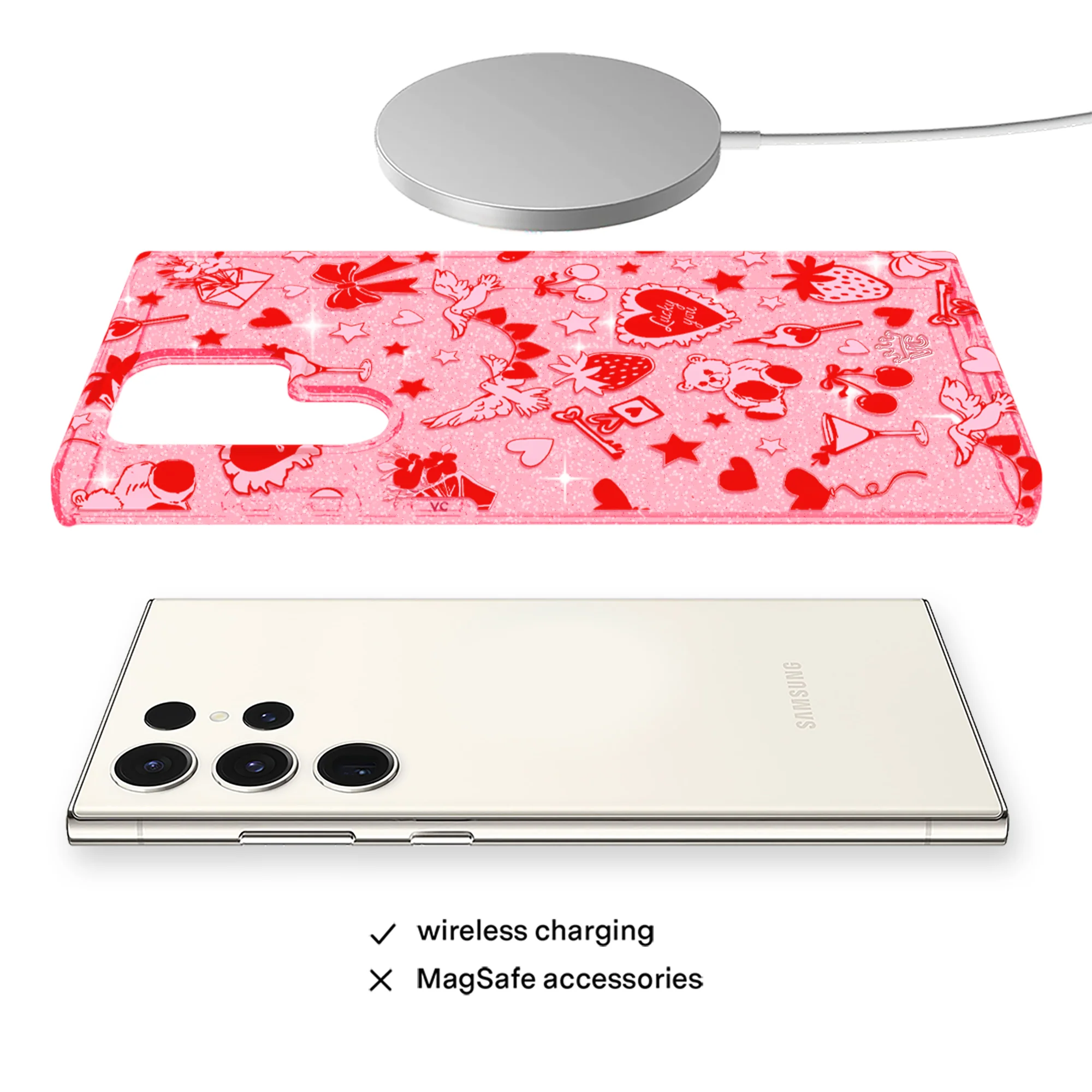 Be Mine Glitter Samsung Case - Image 29