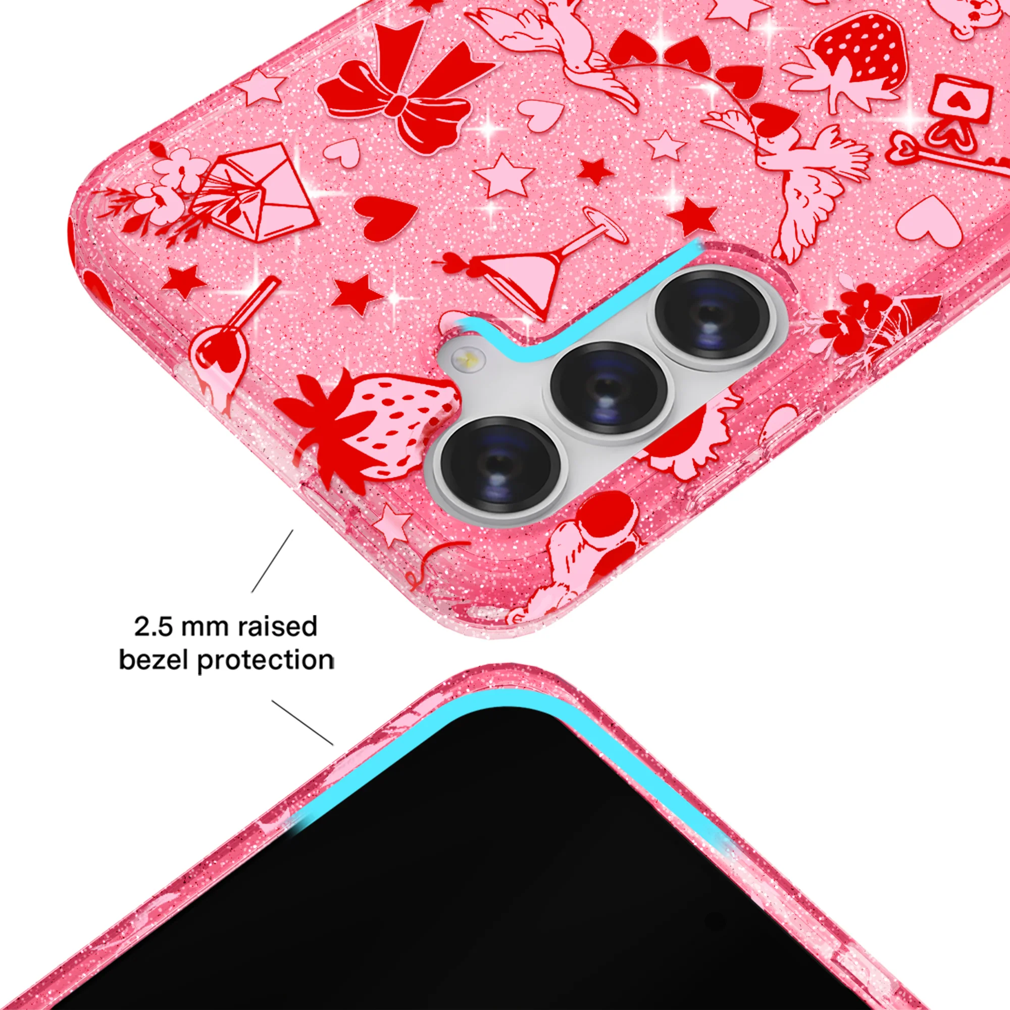 Be Mine Glitter Samsung Case - Image 33