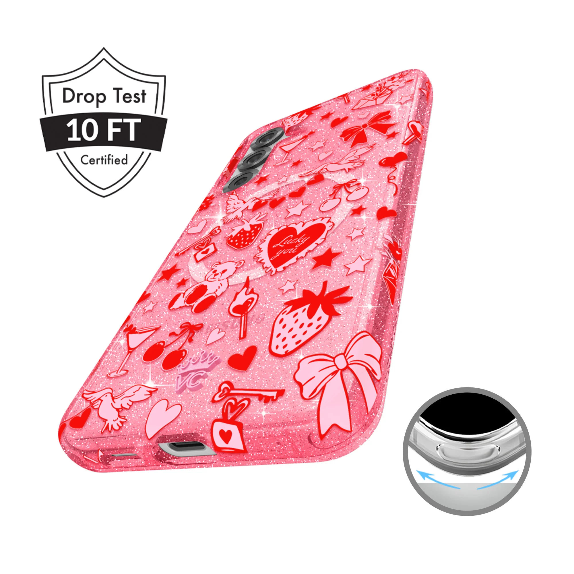 Be Mine Glitter Samsung Case - Image 52