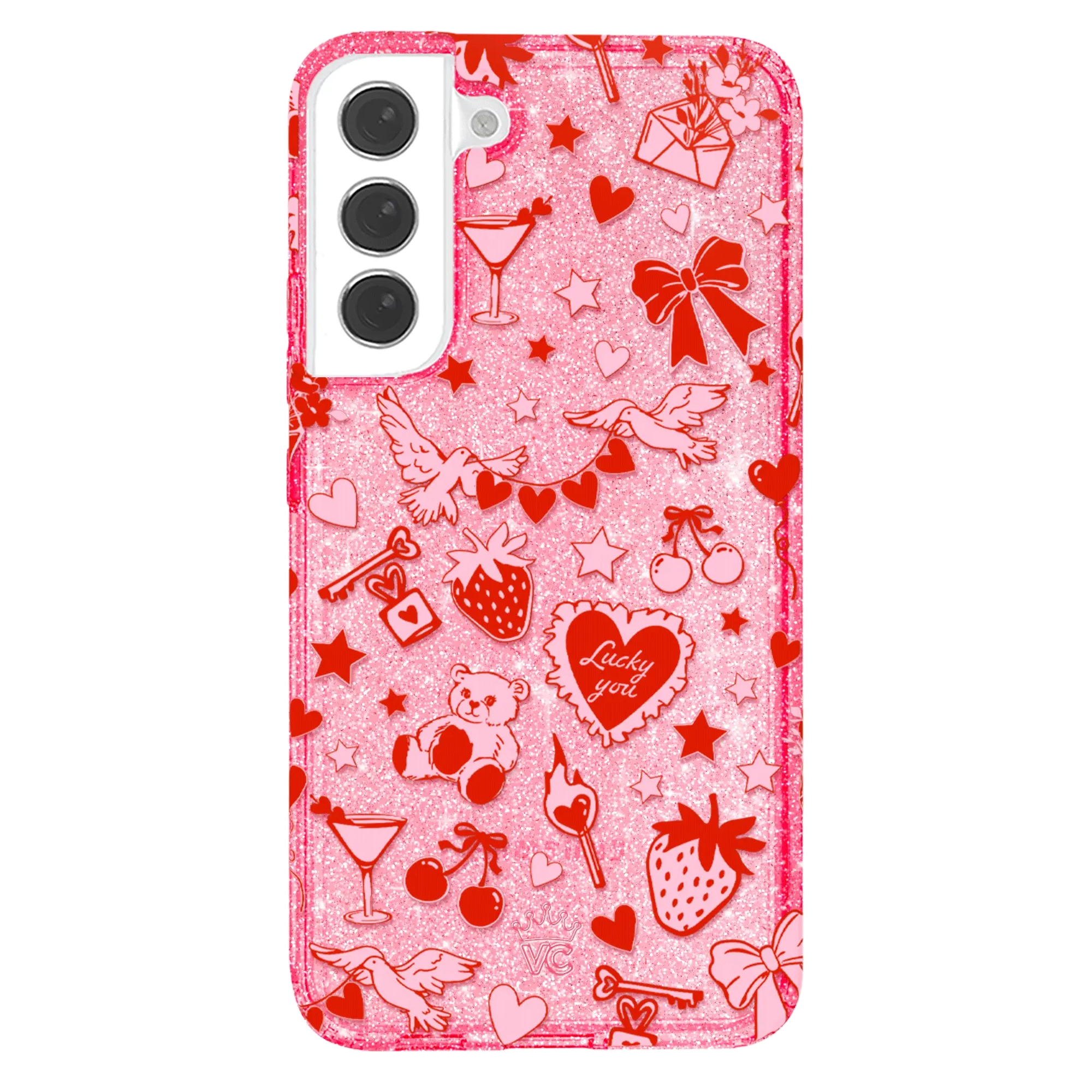 Be Mine Glitter Samsung Case - Image 6