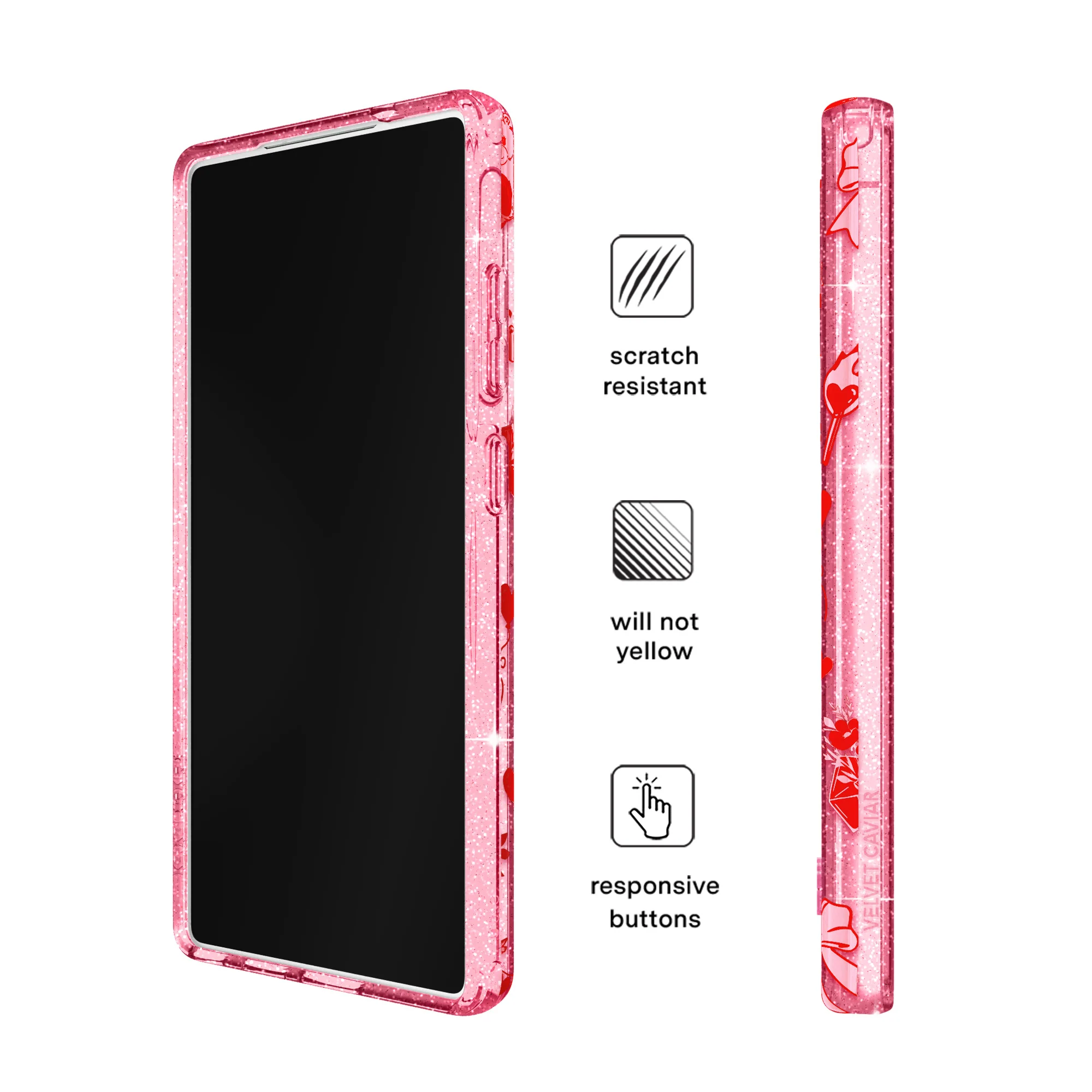 Be Mine Glitter Samsung Case - Image 60