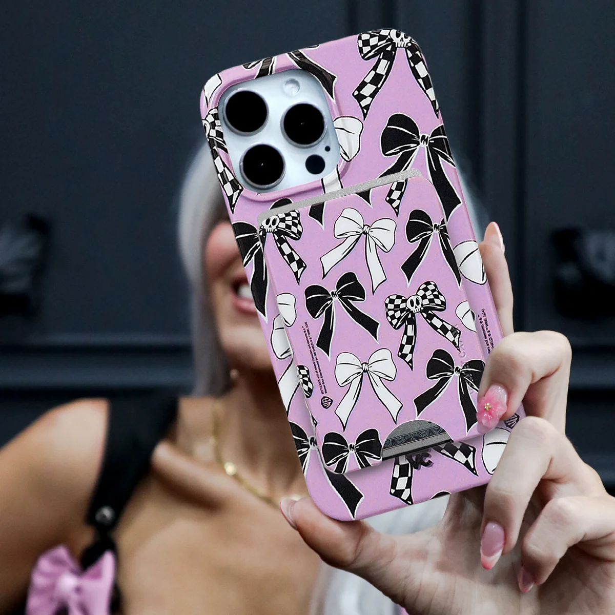 Beetlejuice Bows MagSafe Wallet - Image 2