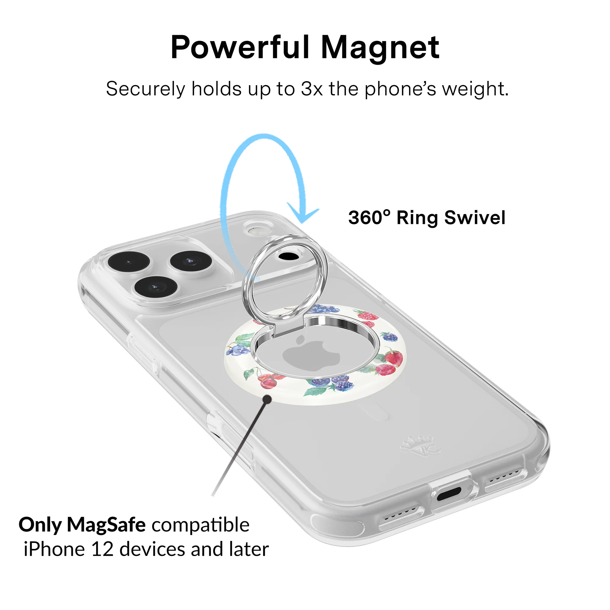 Berry Baby MagSafe Grip Ring - Image 2