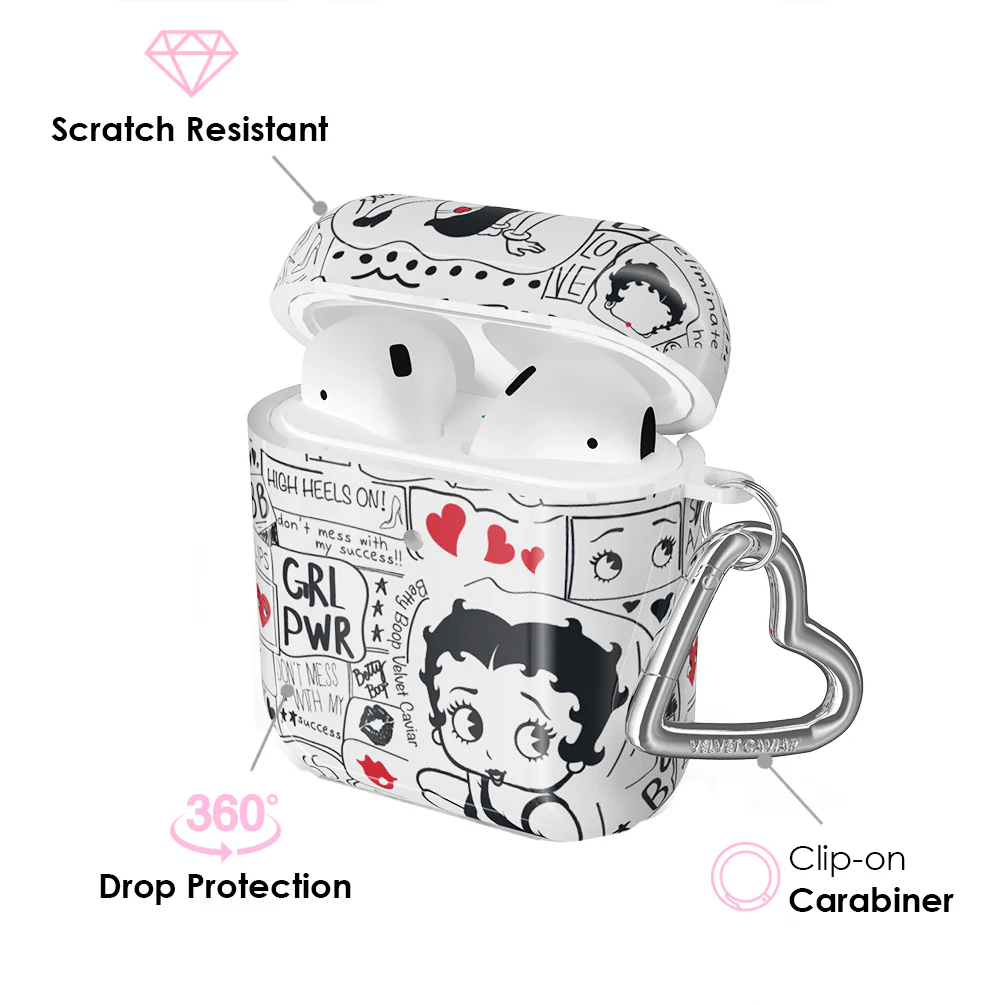 Betty Boop Girl Power AirPod Case - Image 13