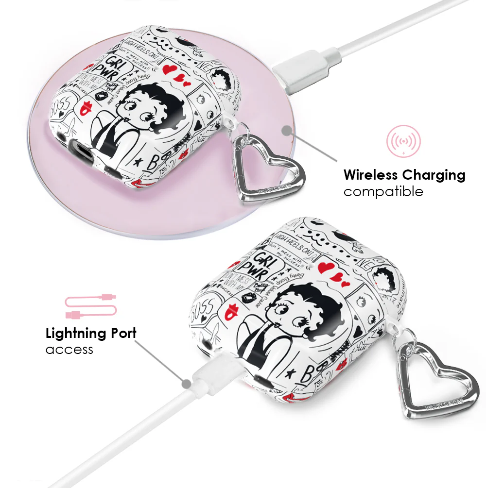 Betty Boop Girl Power AirPod Case - Image 14