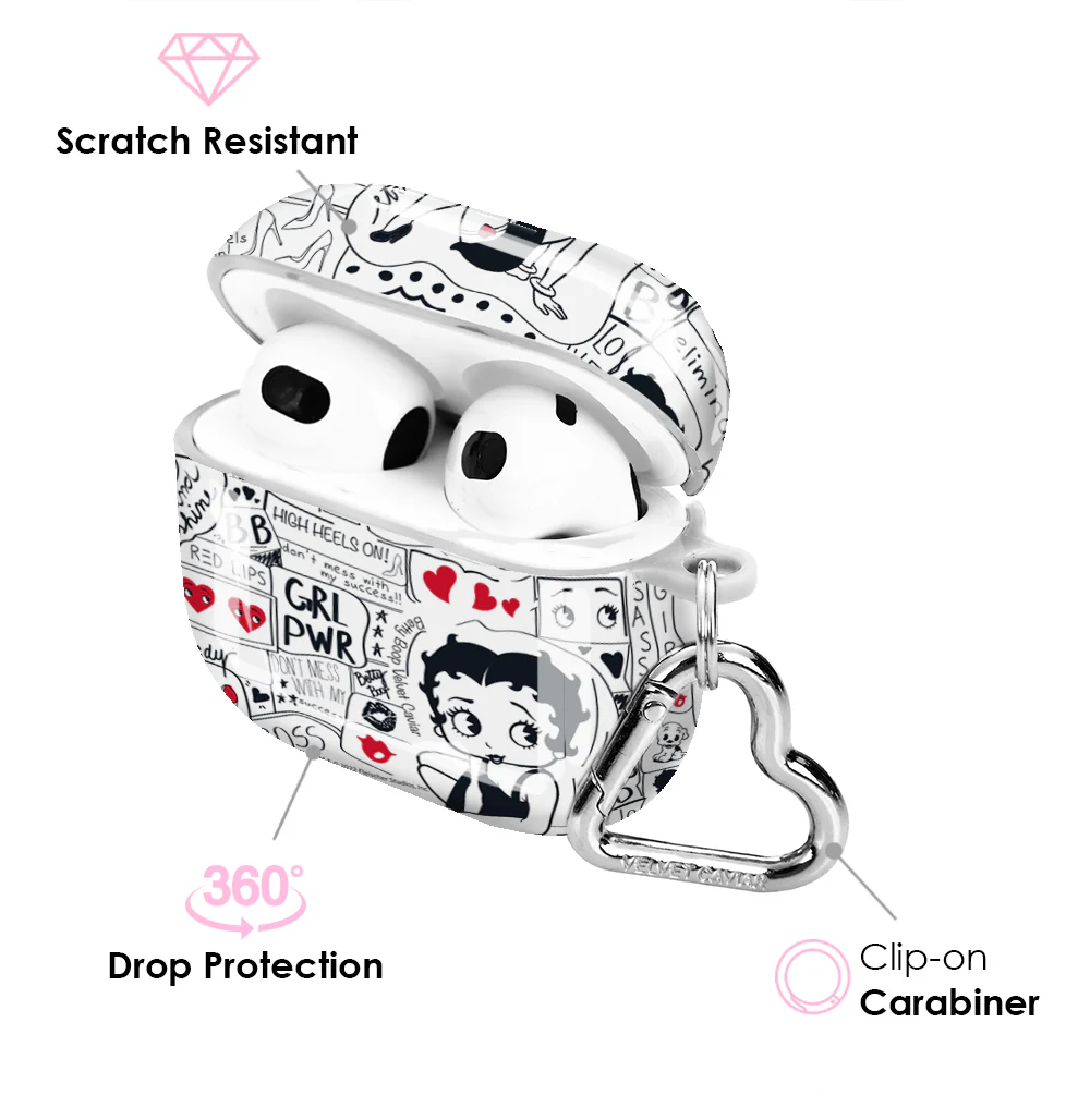 Betty Boop Girl Power AirPod Case - Image 9