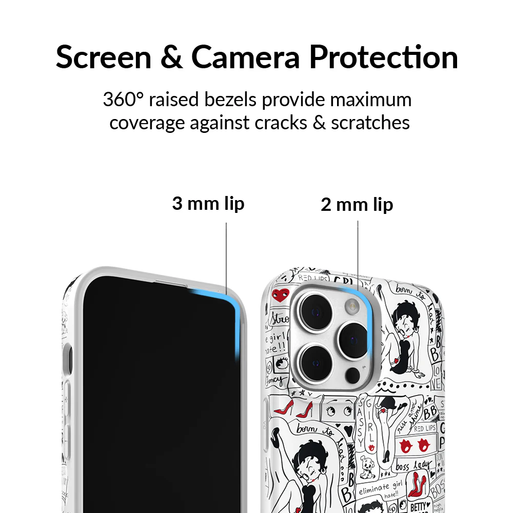 Betty Boop Girl Power iPhone Case - Image 15