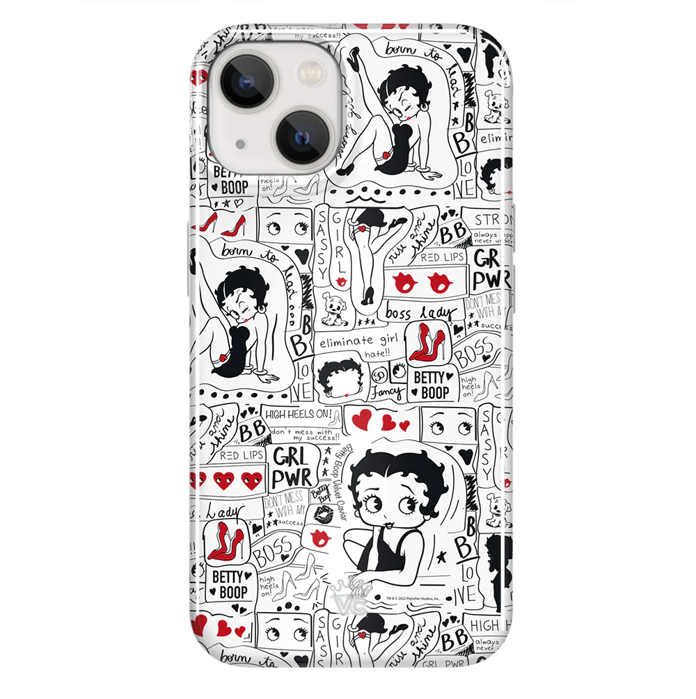 Betty Boop Girl Power iPhone Case - Image 31