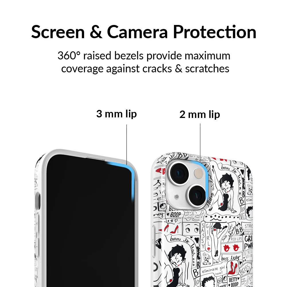 Betty Boop Girl Power iPhone Case - Image 33
