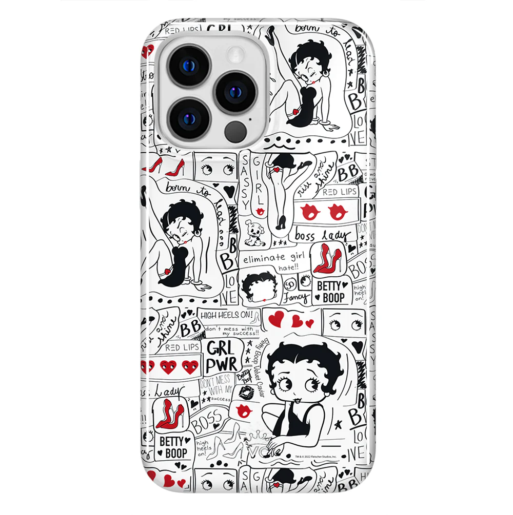 Betty Boop Girl Power iPhone Case - Image 43
