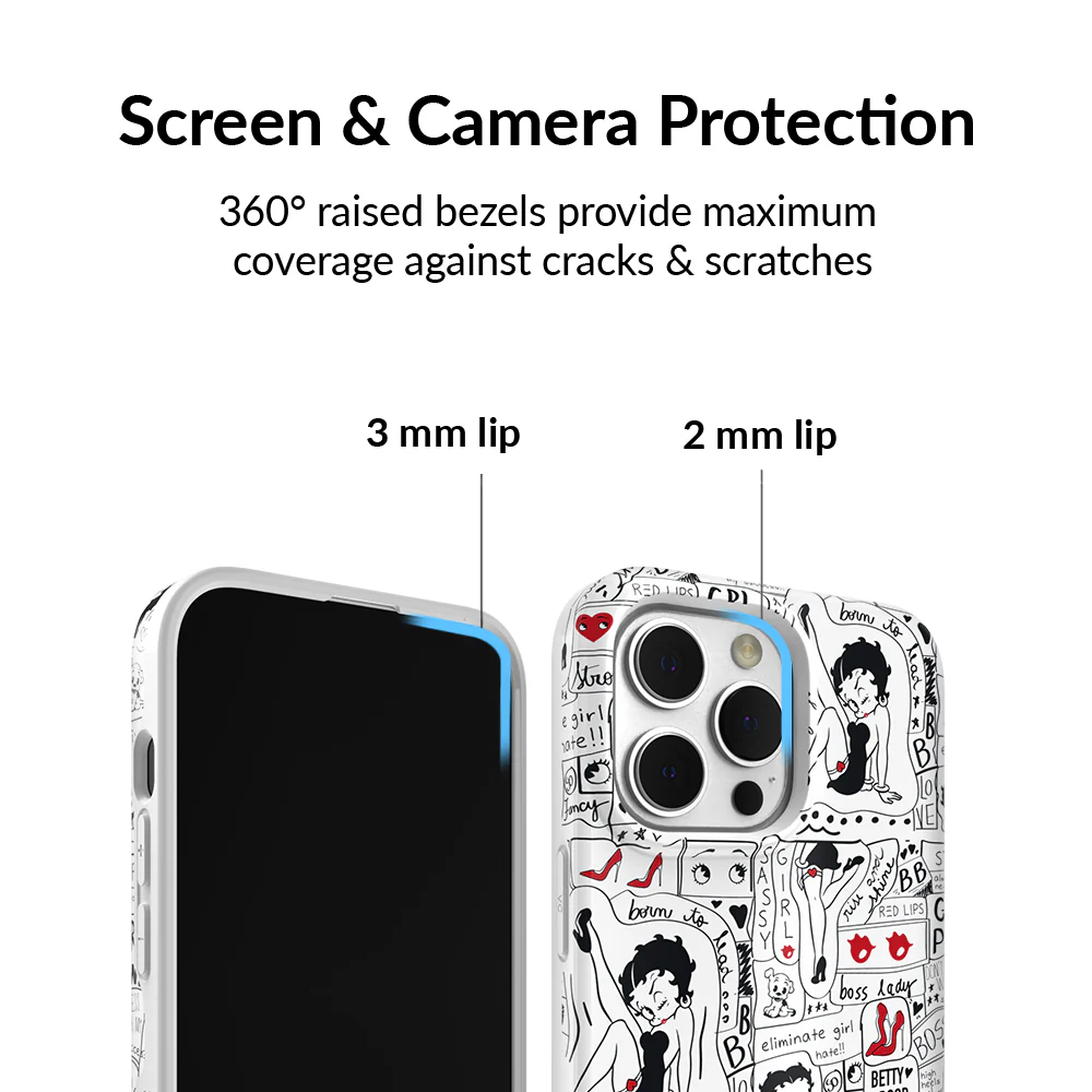 Betty Boop Girl Power iPhone Case - Image 69