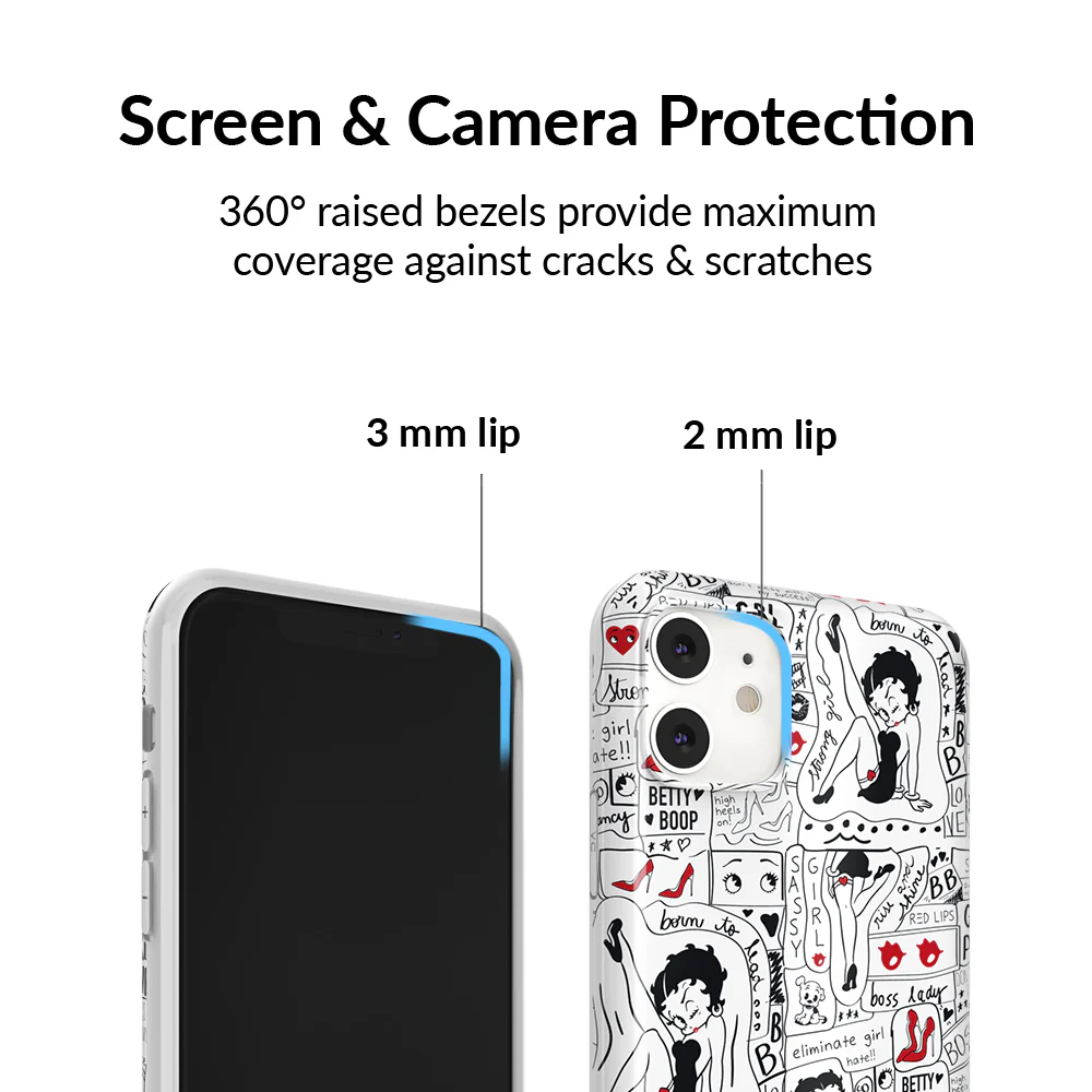 Betty Boop Girl Power iPhone Case - Image 75