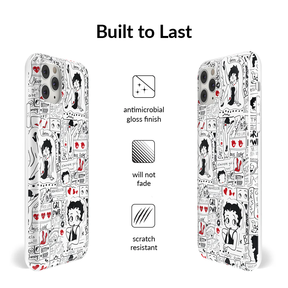 Betty Boop Girl Power iPhone Case - Image 83