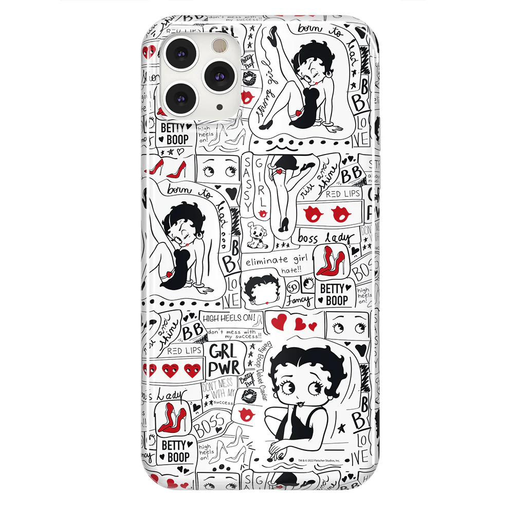 Betty Boop Girl Power iPhone Case - Image 85