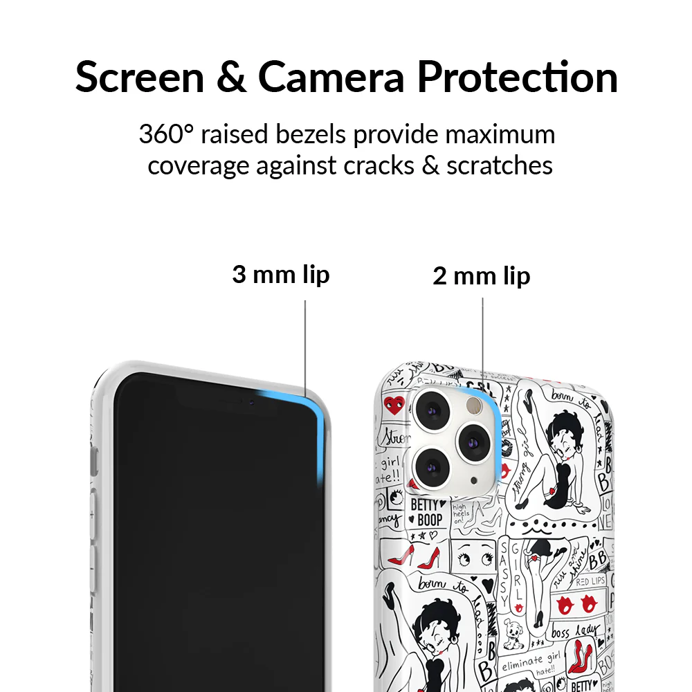 Betty Boop Girl Power iPhone Case - Image 87