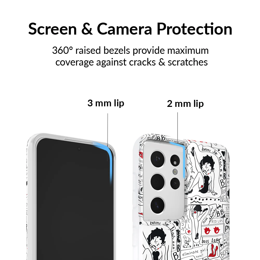 Betty Boop Girl Power Samsung Case - Image 15