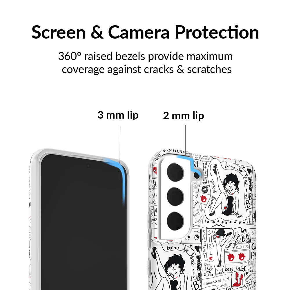 Betty Boop Girl Power Samsung Case - Image 21