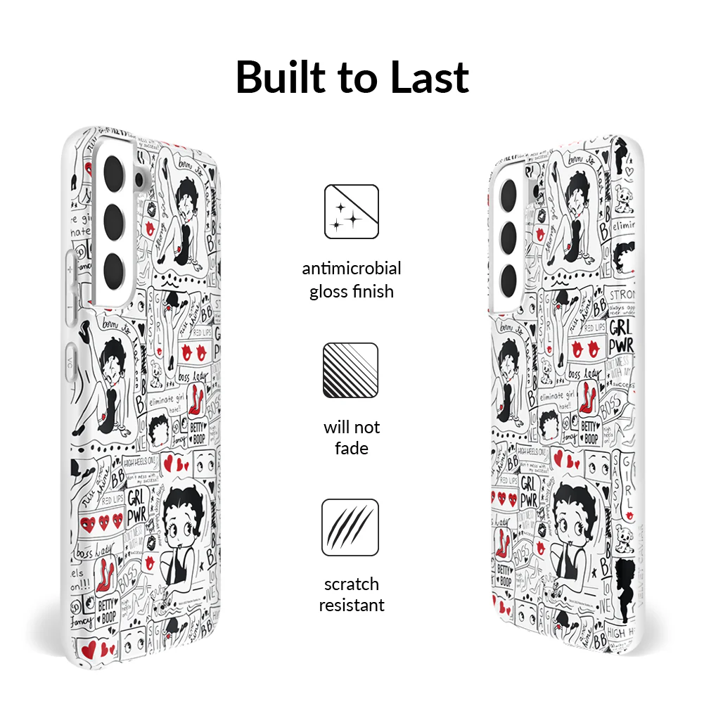 Betty Boop Girl Power Samsung Case - Image 28