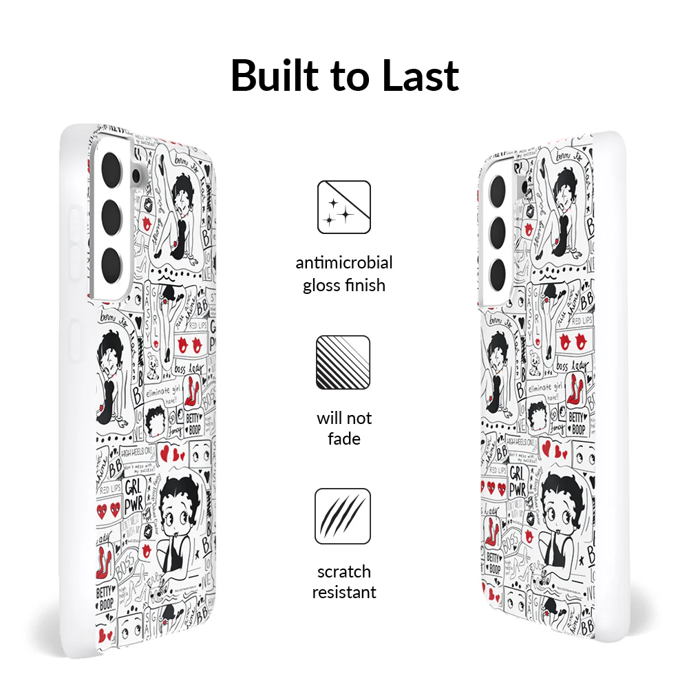 Betty Boop Girl Power Samsung Case - Image 4