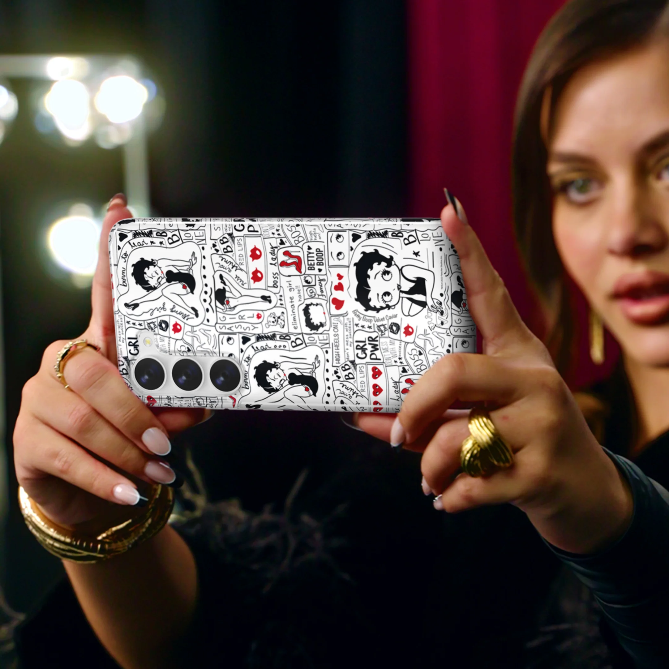 Betty Boop Girl Power Samsung Case - Image 44