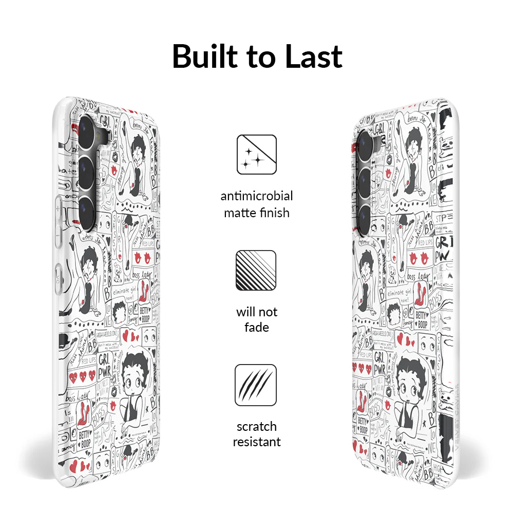 Betty Boop Girl Power Samsung Case - Image 46