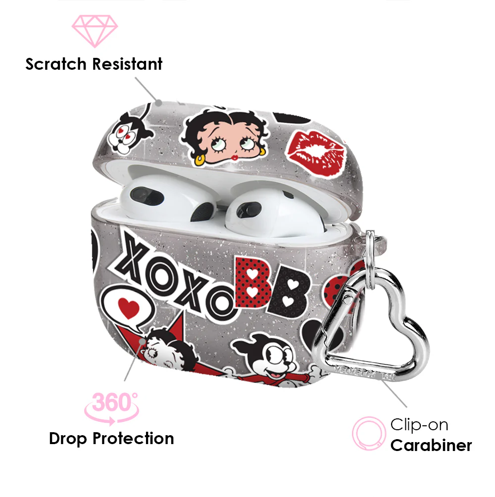 Betty Boop Sassy Glitter Airpod Case - Image 13