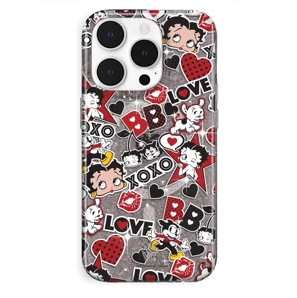 Betty Boop Sassy Glitter iPhone Case - Image 13