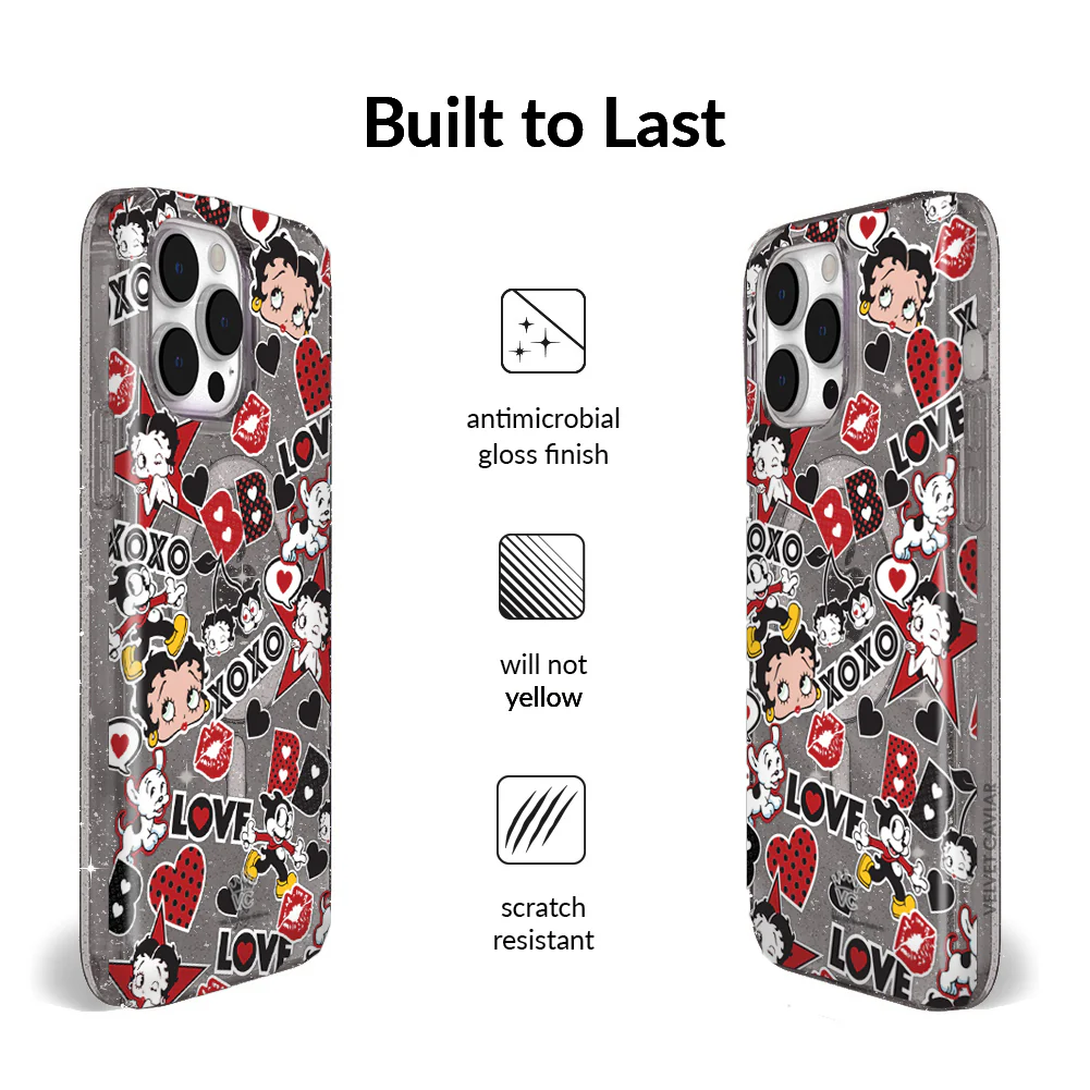 Betty Boop Sassy Glitter iPhone Case - Image 17
