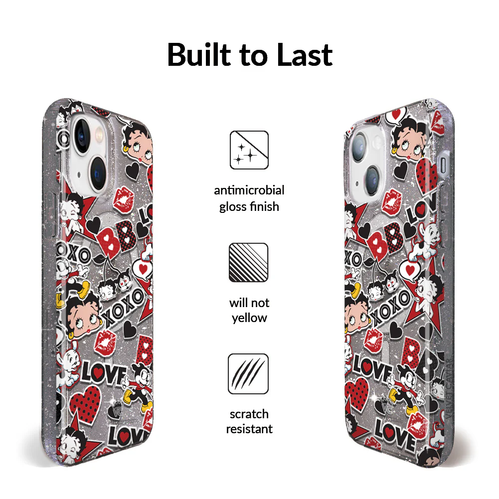 Betty Boop Sassy Glitter iPhone Case - Image 35