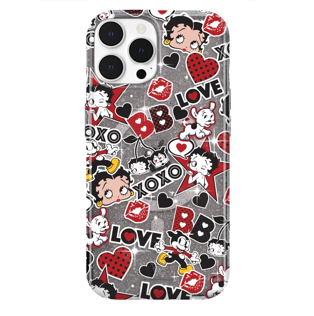 Betty Boop Sassy Glitter iPhone Case - Image 37