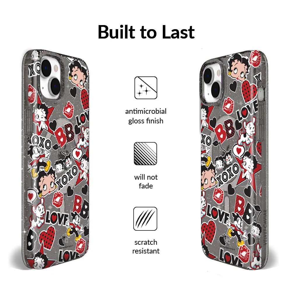 Betty Boop Sassy Glitter iPhone Case - Image 5