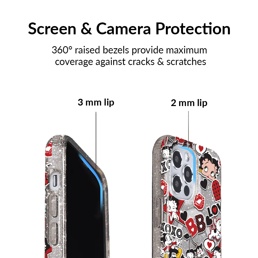Betty Boop Sassy Glitter iPhone Case - Image 51